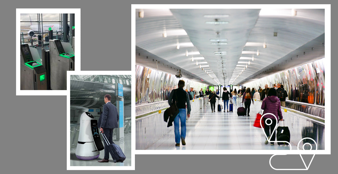 Smart airports for happy travelers